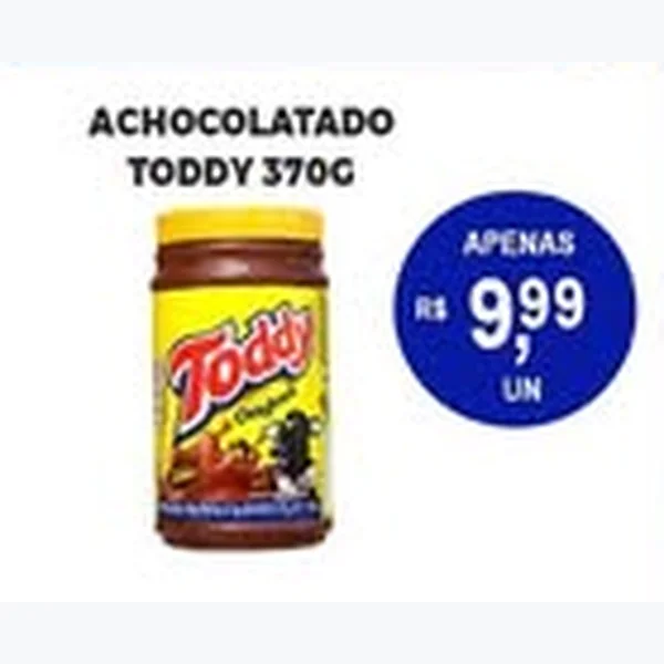 Recorte do encarte de Achocholatado Toddy 370 g