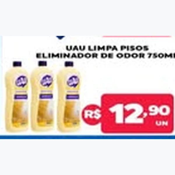 Limpador de Pisos Eliminador de Odor Uau 750 ml