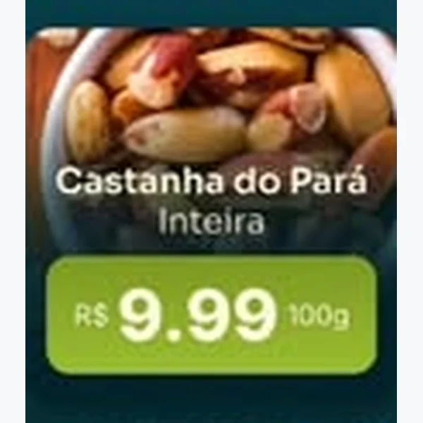 Castanha do Pará Inteira