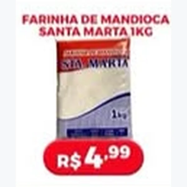 Farinha de Mandioca Santa Marta 1 kg