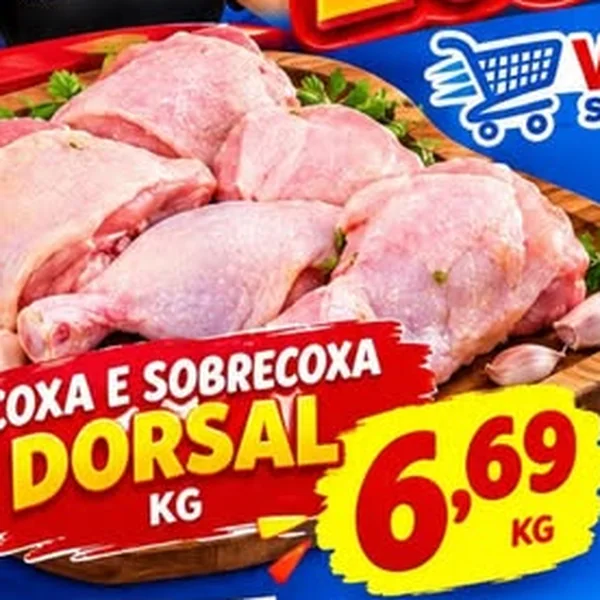 Recorte do encarte de Coxa e Sobrecoxa Dorsal