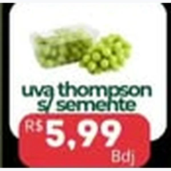 Uva Thompson S/ Semente