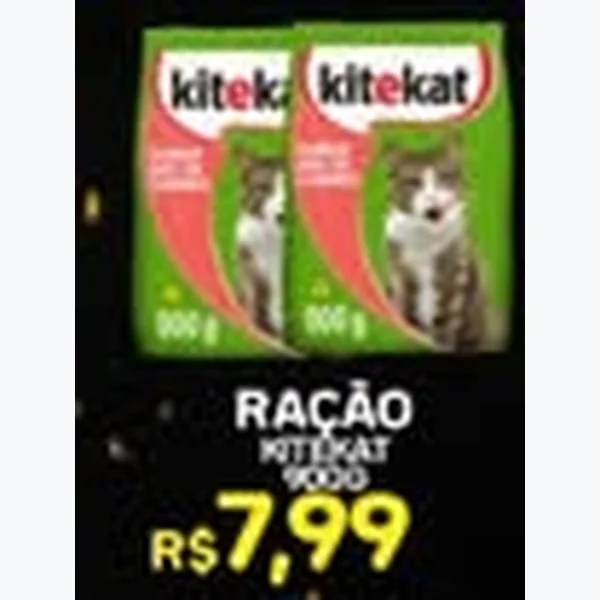 Recorte do encarte de Ração Kitekat
