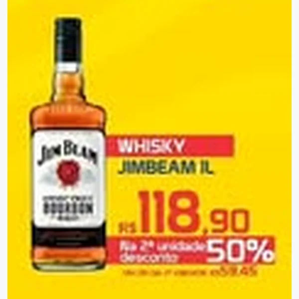 Whisky Jim Beam 1 L