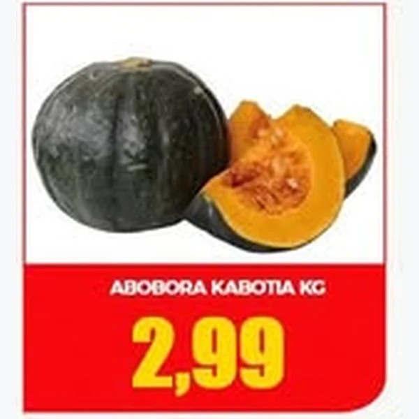 Recorte do encarte de Abóbora Kabotia
