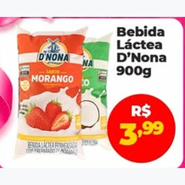 Bebida Láctea D'Nona 900 g