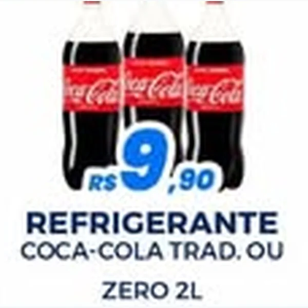 Refrigerante Tradicional Coca-Cola 2 L