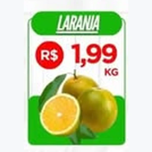 Recorte do encarte de Laranja