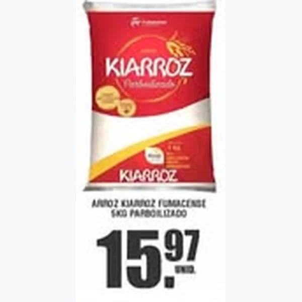Arroz Parboilizado Kiarroz 5 kg