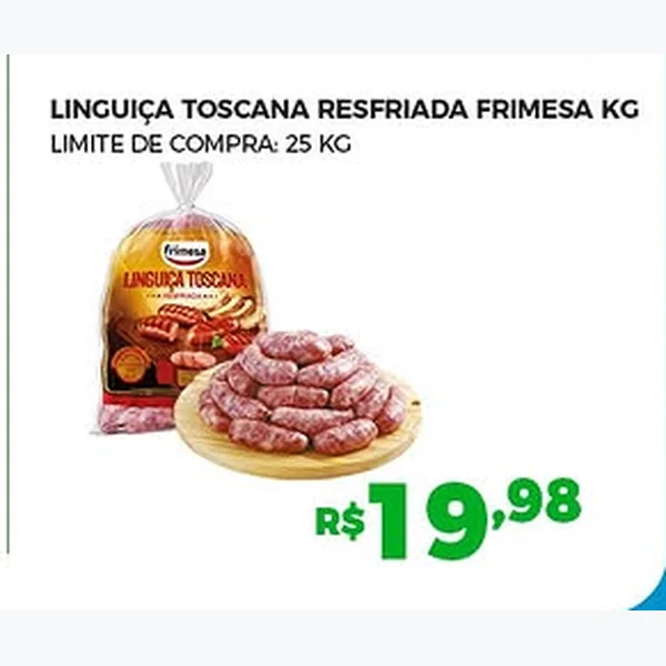 Linguiça Toscana Resfriada Frimesa