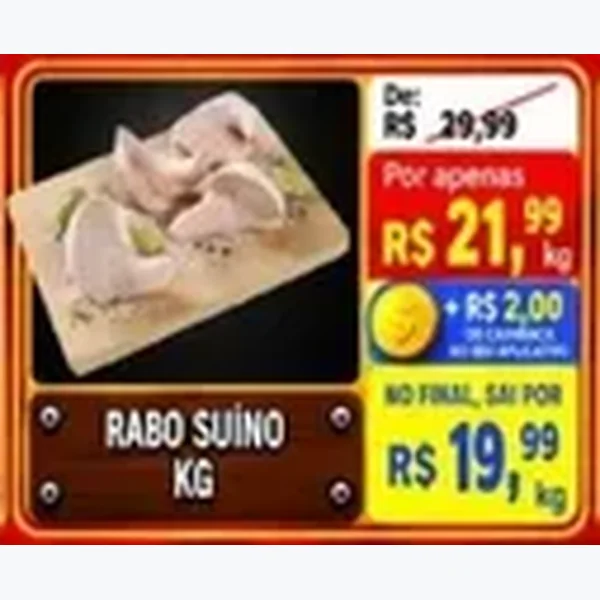 Recorte do encarte de Rabo Suíno