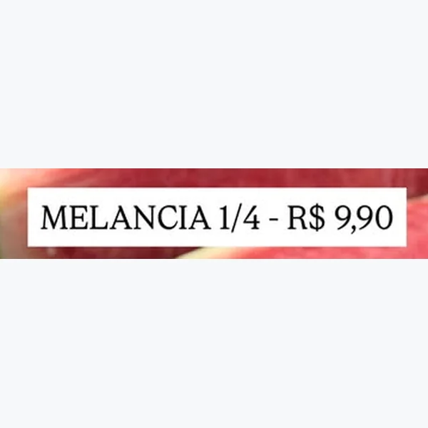 Melancia 1/4