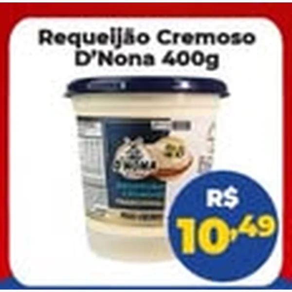Requeijão Cremoso D'Nona 400 g