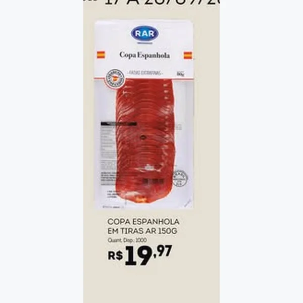 Copa Espanhola em Tiras RAR 150 g