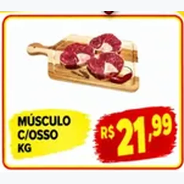 Músculo com Osso