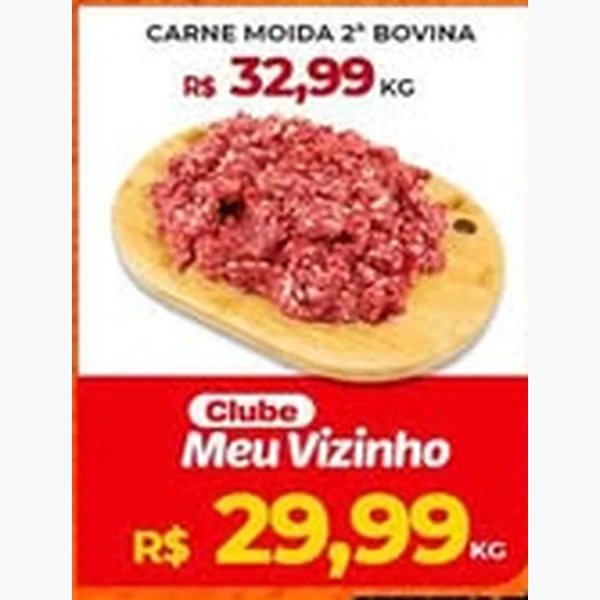 Carne Moída 2ª Bovina