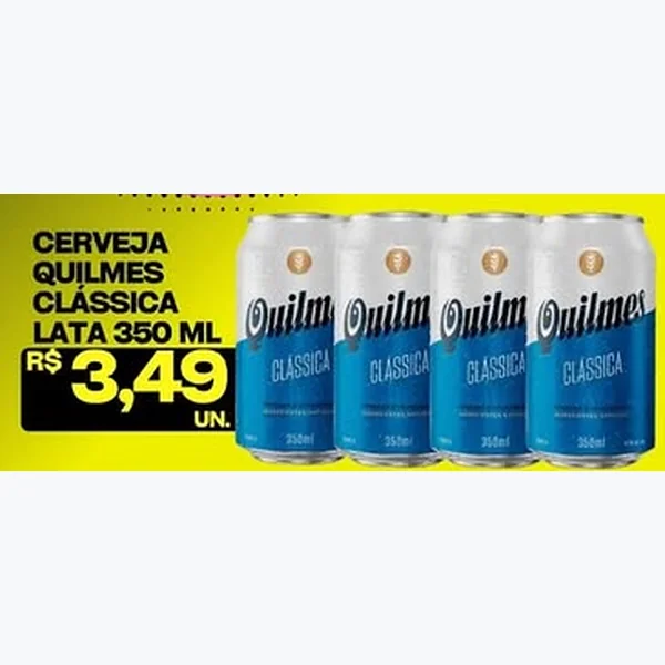 Cerveja Classica Quilmes 350 ml