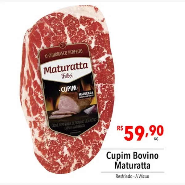 Cupim Bovino Resfriado a Vácuo Maturatta