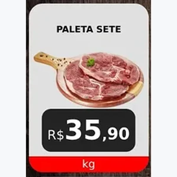 Recorte do encarte de Paleta Sete