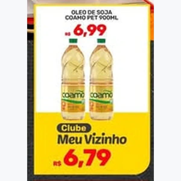 Óleo de Soja Coamo 900 ml