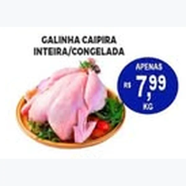 Galinha Caipira Inteira Congelada
