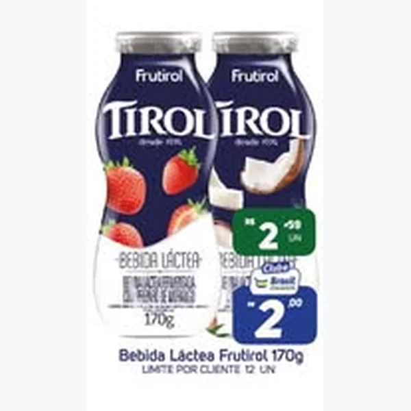 Bebida Láctea Tirol 170 g
