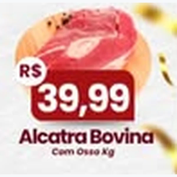 Recorte do encarte de Alcatra Bovina com Osso