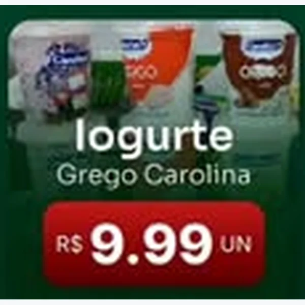 Iogurte Grego Carolina