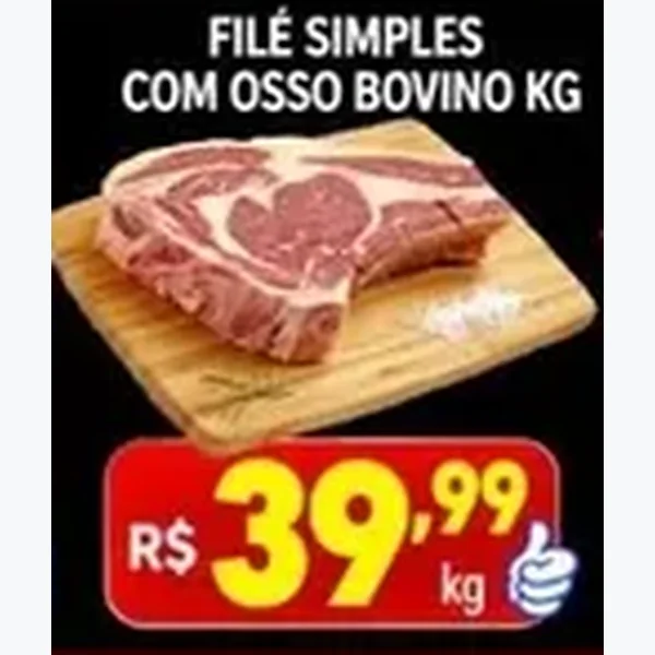 Filé Simples com Osso Bovino