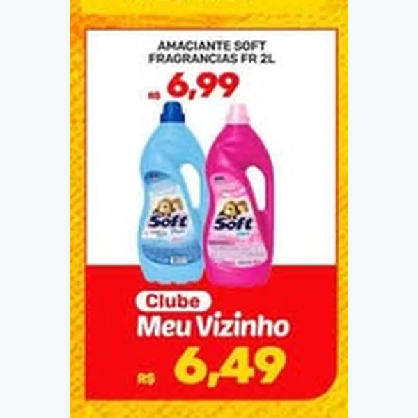 Amaciante Fragrâncias Soft 2 L