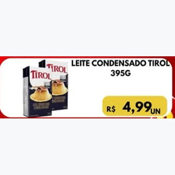Leite Condensado Tirol 395 g