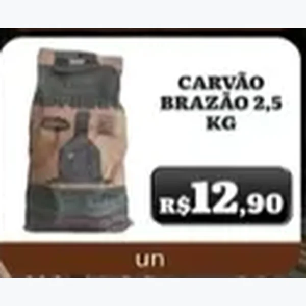 Carvão Brazão 2,5 kg