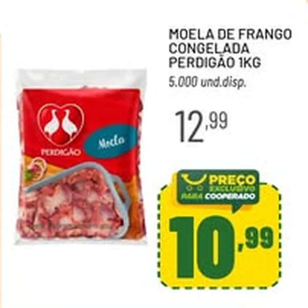 Moela de Frango Congelada Perdigão 1 kg