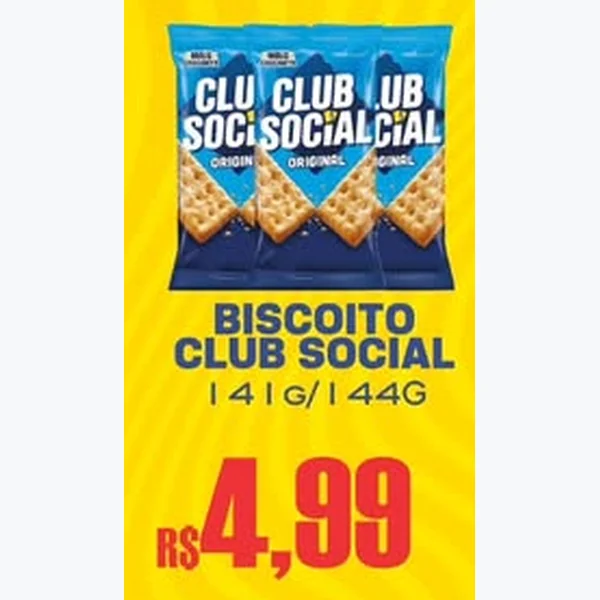 Biscoito Club Social 144 g