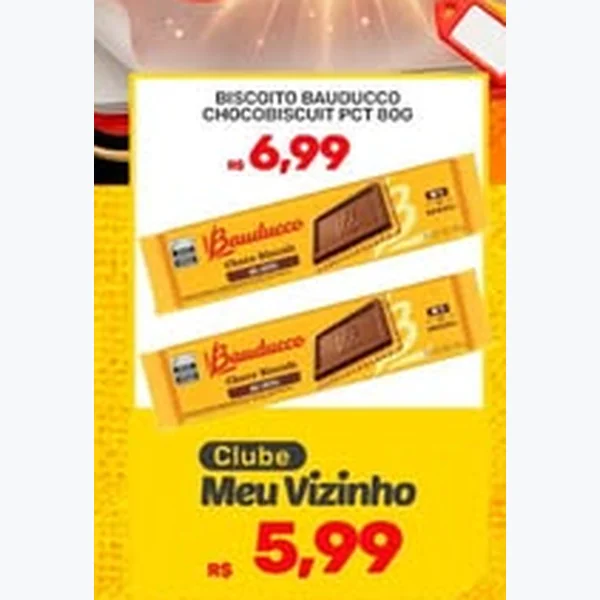 Biscoito Chocobiscuit Bauducco 80 g