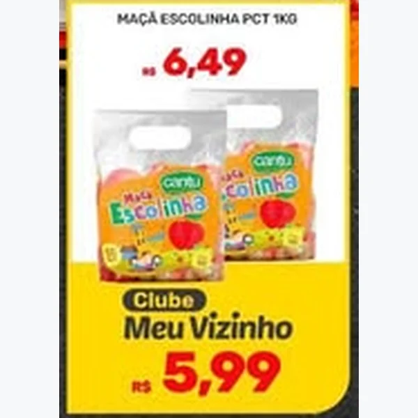 Maçã Escolinha Cantu 1 kg