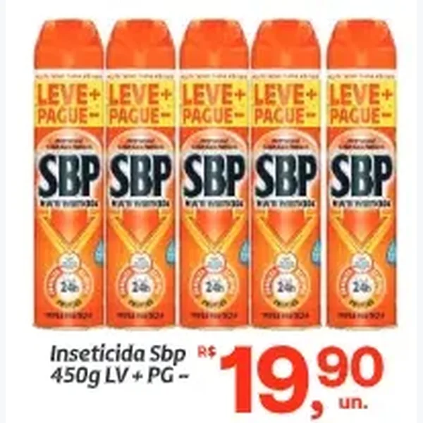 Inseticida SBP 450 g