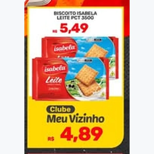 Biscoito Leite Isabela 350 g