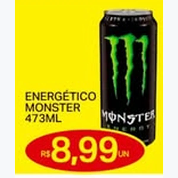 Recorte do encarte de Energético Monster 473 ml