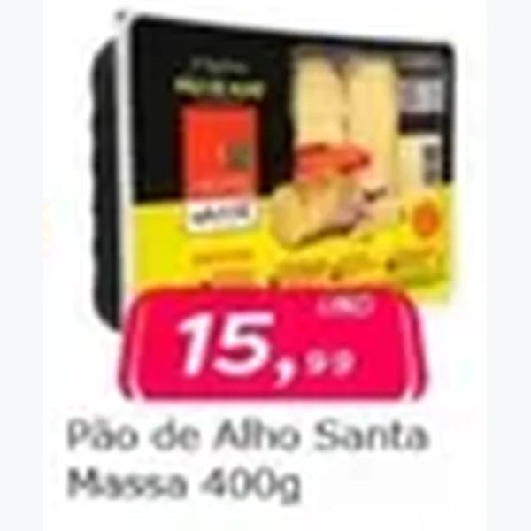 Pão de Alho Santa Massa 400 g