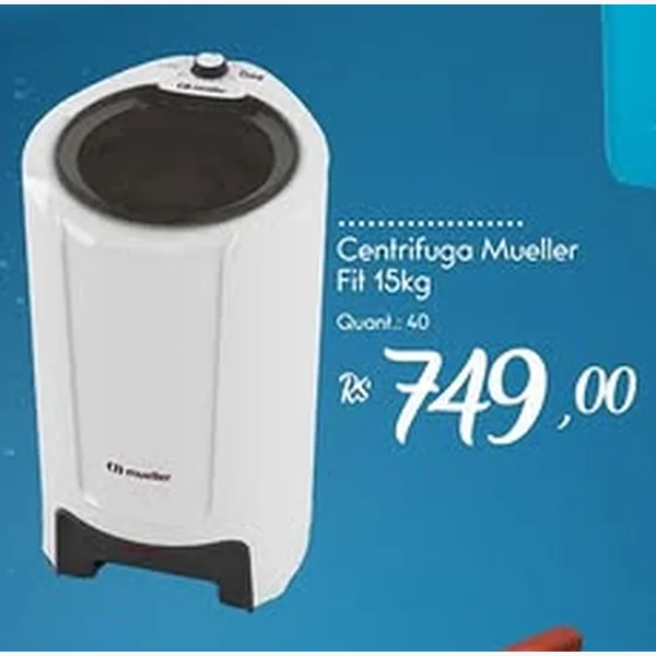 Recorte do encarte de Centrifuga Fit Mueller