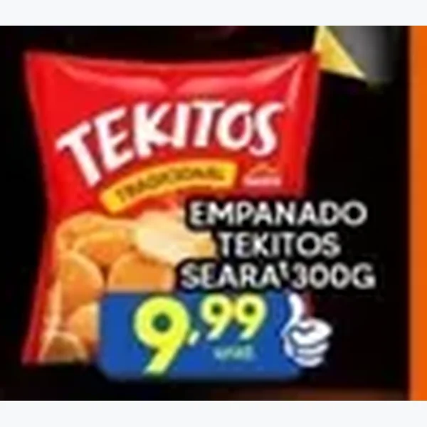 Recorte do encarte de Empanado Tekitos Seara 300 g