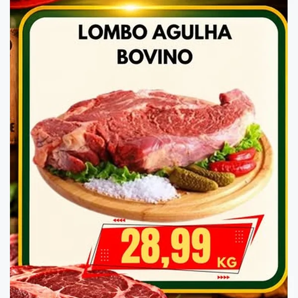Lombo Agulha Bovino