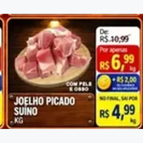 Joelho Picado Suíno