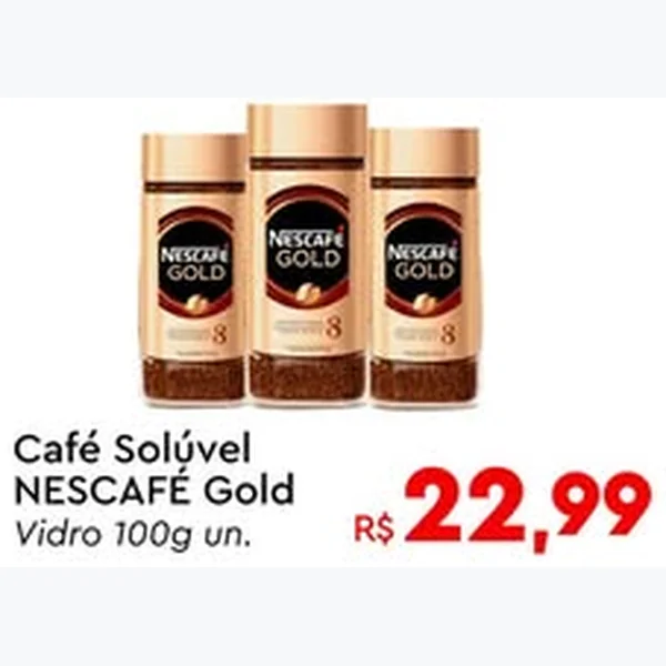 Café Solúvel Nescafé Gold 100 g