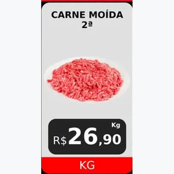 Carne Moída de 2ª