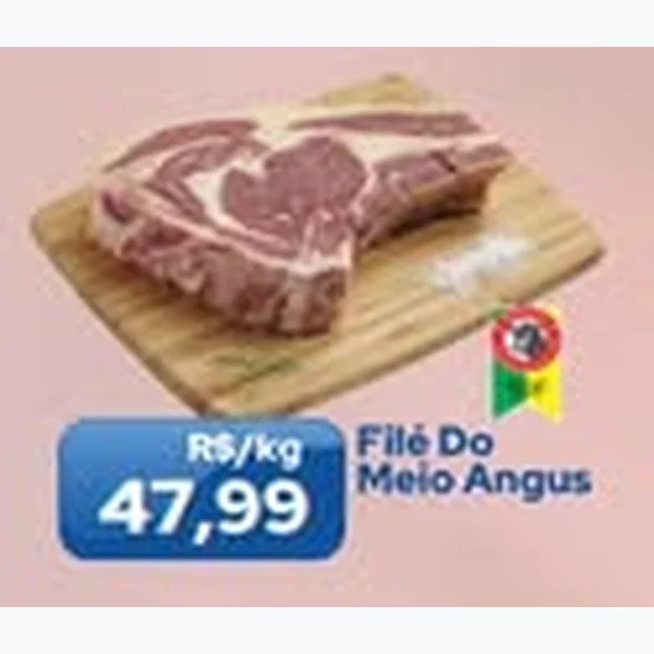 Recorte do encarte de Filé do Meio Angus