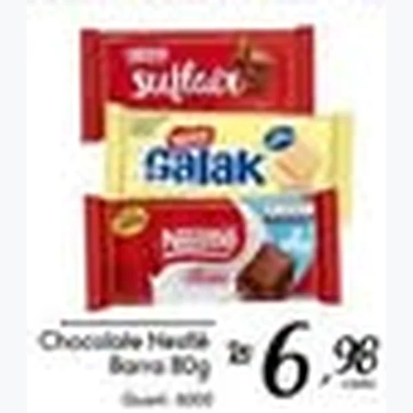 Chocolate Nestlé Barra 80 g