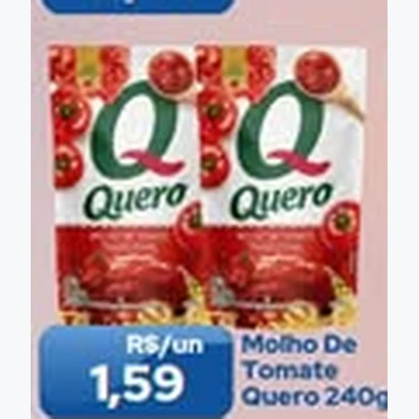 Molho de Tomate Quero 240 g