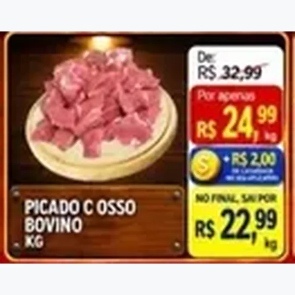 Recorte do encarte de Picado com Osso Bovino